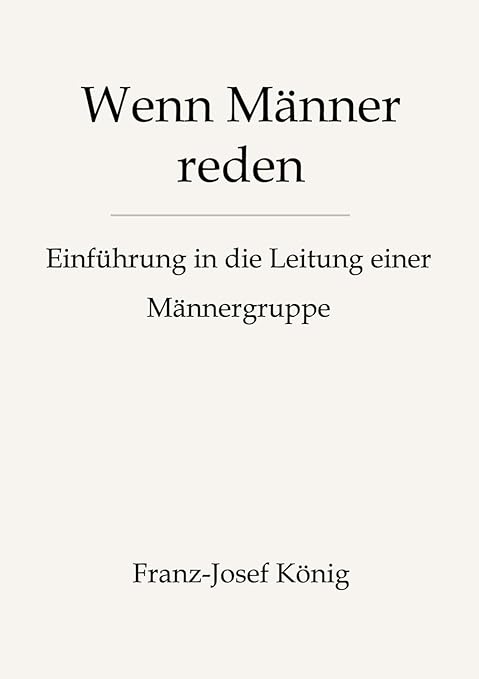 Buch »Wenn Männer reden«